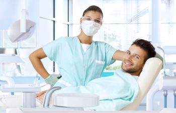 Patient With a Dentist