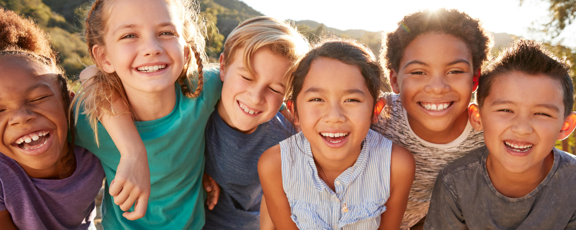 Laughing children