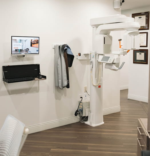 interior of the clinic